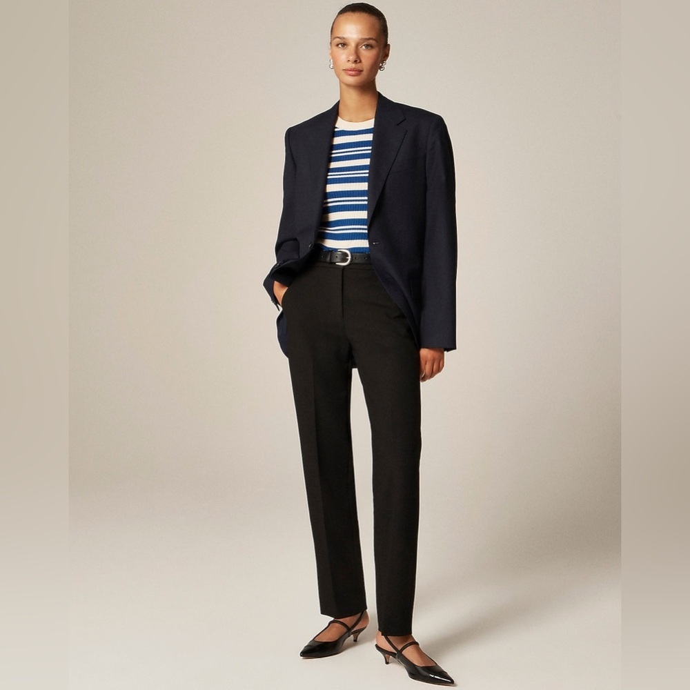 J Crew Kate straight-leg pant in four-season stretch CC441